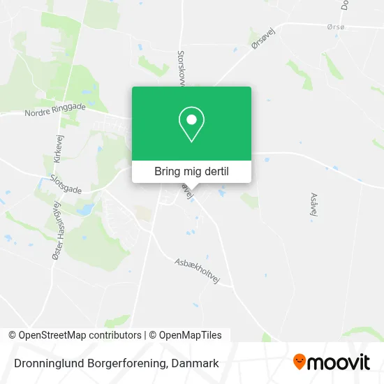 Dronninglund Borgerforening kort