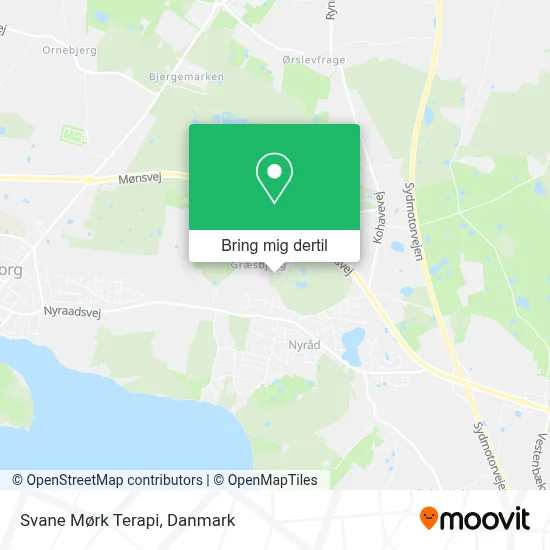 Svane Mørk Terapi kort