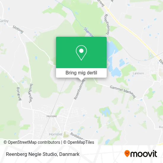 Reenberg Negle Studio kort