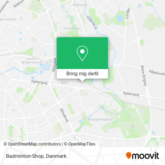 Badminton-Shop kort