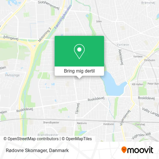 Rødovre Skomager kort
