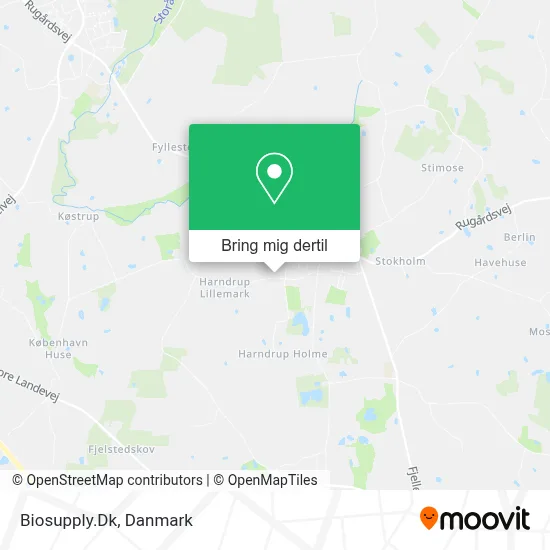 Biosupply.Dk kort