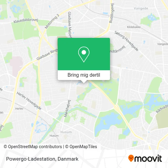 Powergo-Ladestation kort
