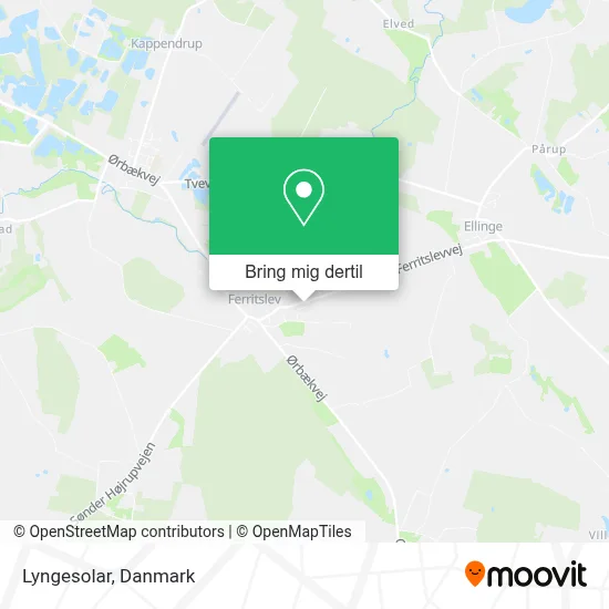 Lyngesolar kort