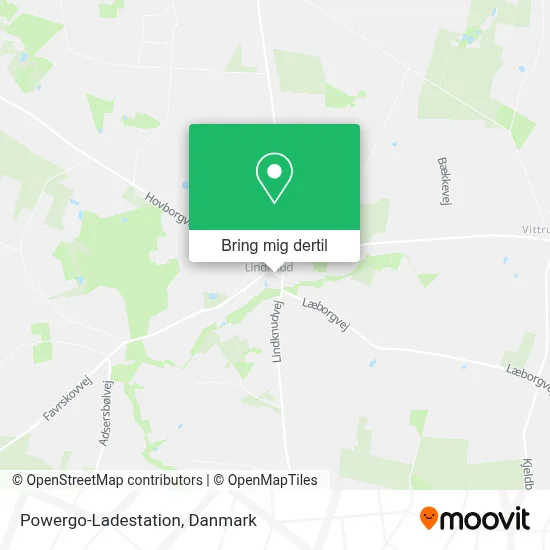 Powergo-Ladestation kort