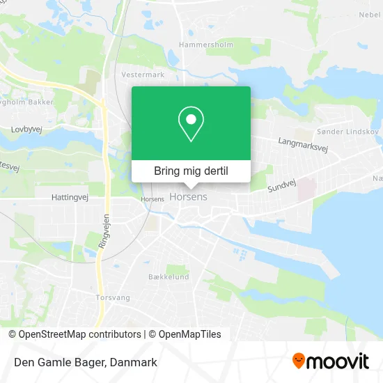 Den Gamle Bager kort