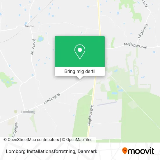 Lomborg Installationsforretning kort
