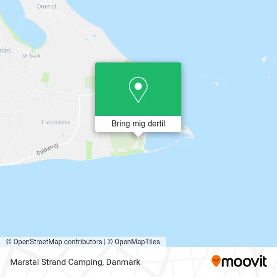 Marstal Strand Camping kort