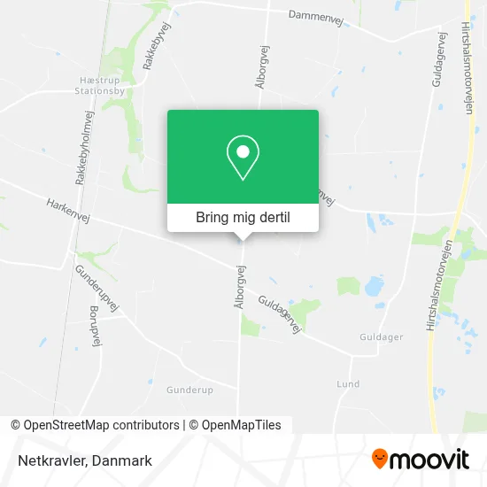 Netkravler kort