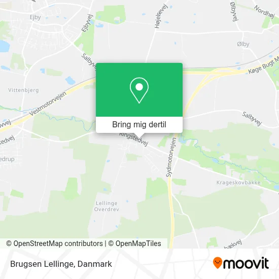 Brugsen Lellinge kort