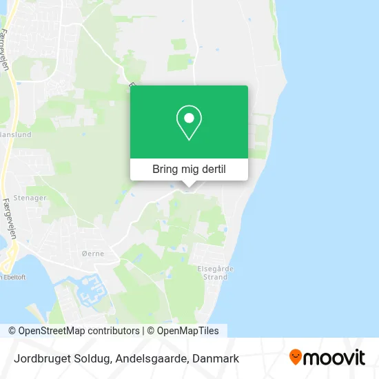 Jordbruget Soldug, Andelsgaarde kort