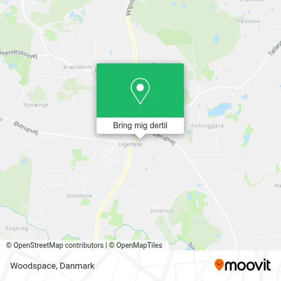 Woodspace kort