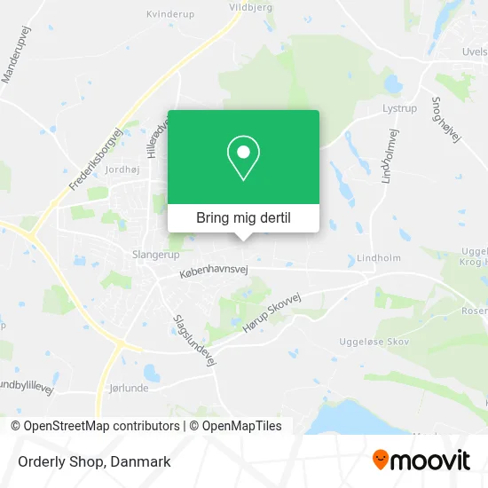 Orderly Shop kort