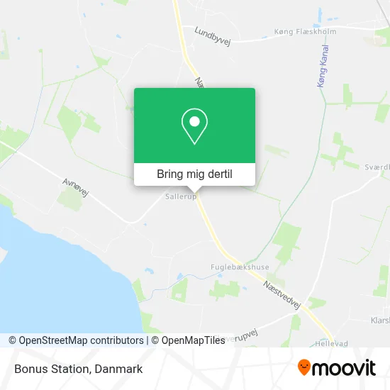 Bonus Station kort