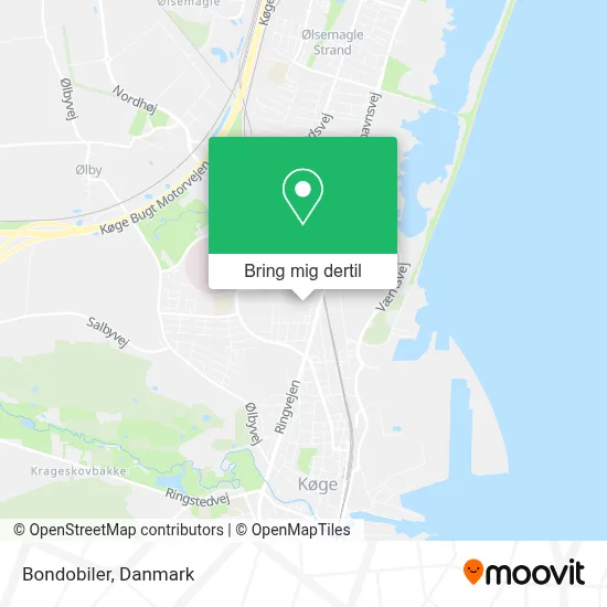Bondobiler kort