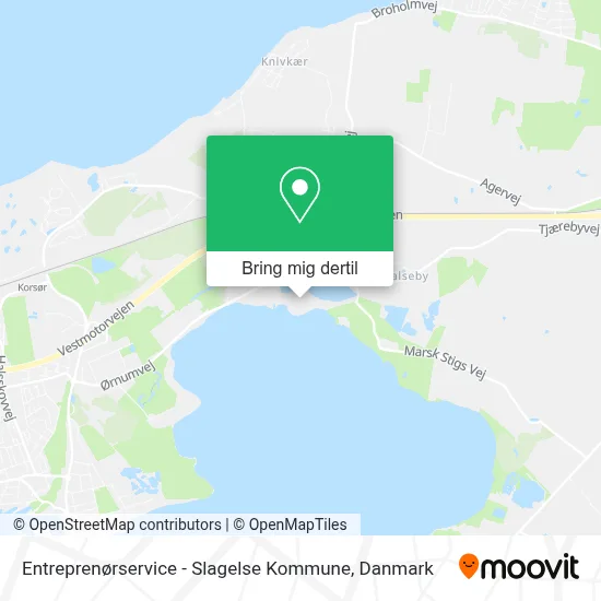 Entreprenørservice - Slagelse Kommune kort