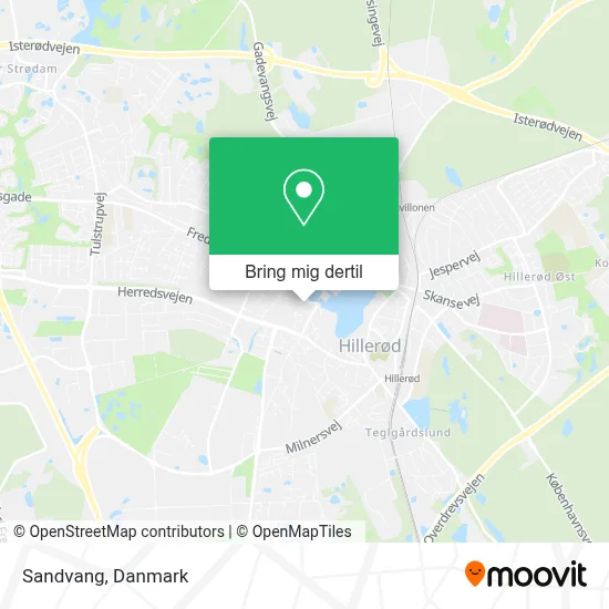 Sandvang kort