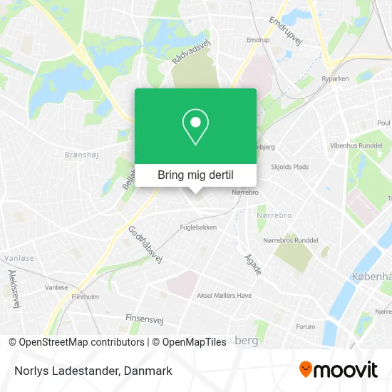 Norlys Ladestander kort