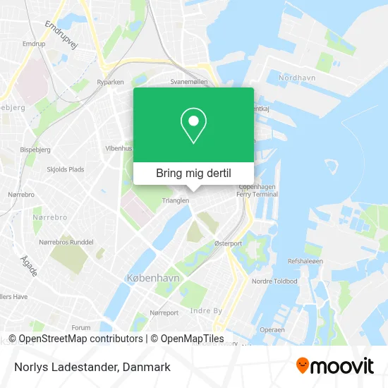Norlys Ladestander kort