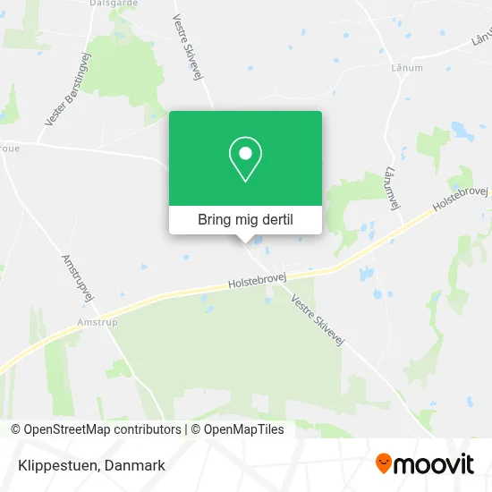 Klippestuen kort