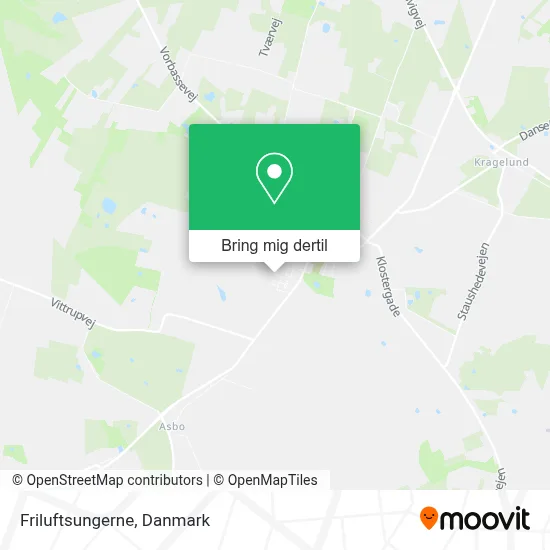 Friluftsungerne kort