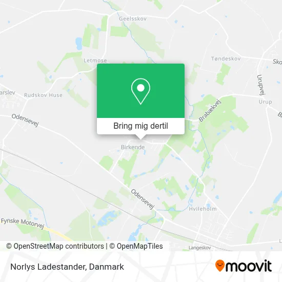 Norlys Ladestander kort