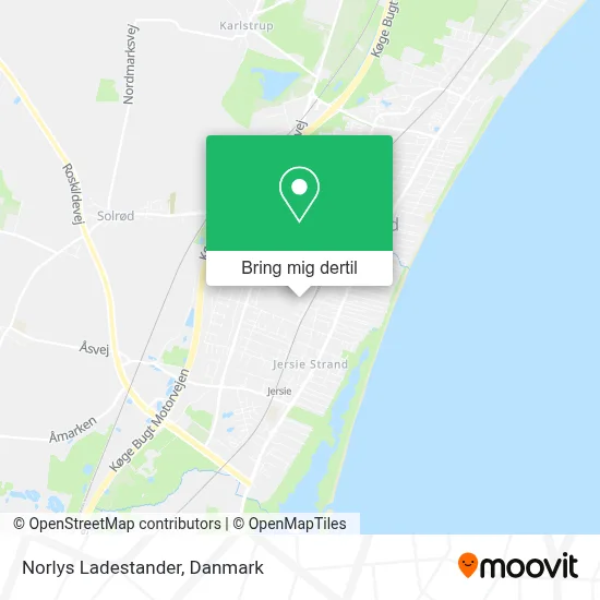 Norlys Ladestander kort