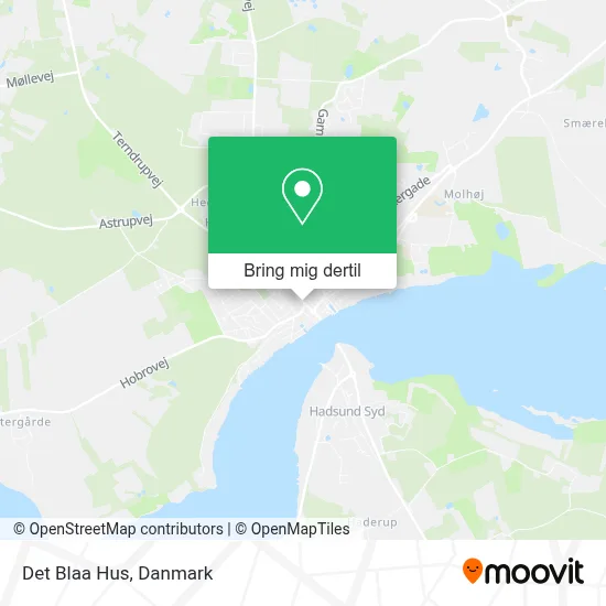 Det Blaa Hus kort
