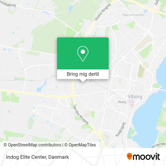 Indog Elite Center kort