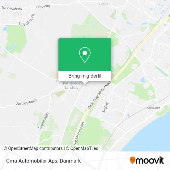 Cma Automobiler Aps kort