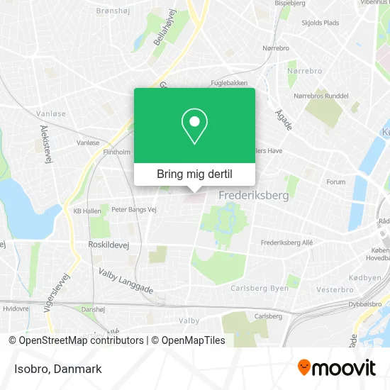 Isobro kort