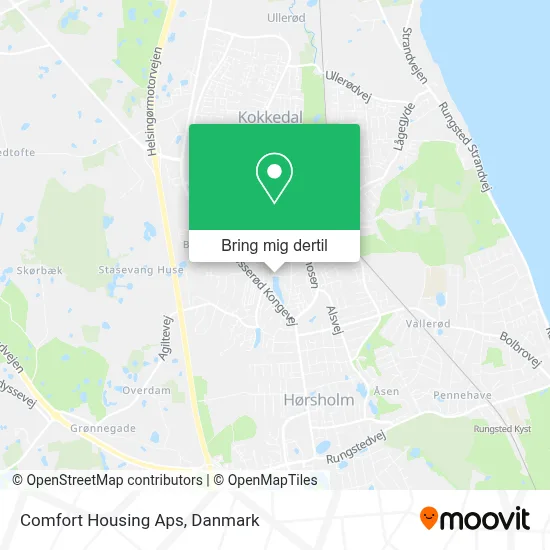 Comfort Housing Aps kort