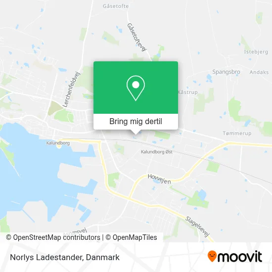 Norlys Ladestander kort