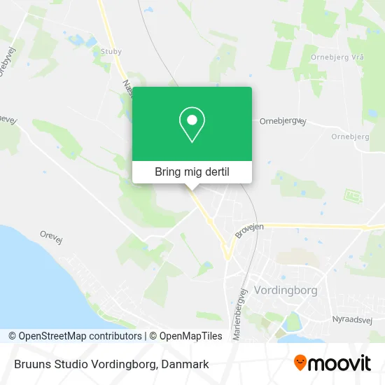 Bruuns Studio Vordingborg kort