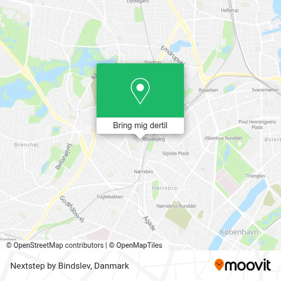 Nextstep by Bindslev kort