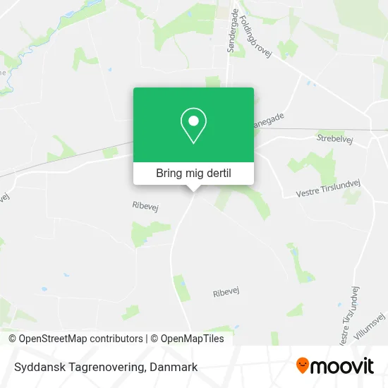 Syddansk Tagrenovering kort