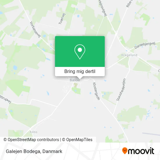 Galejen Bodega kort