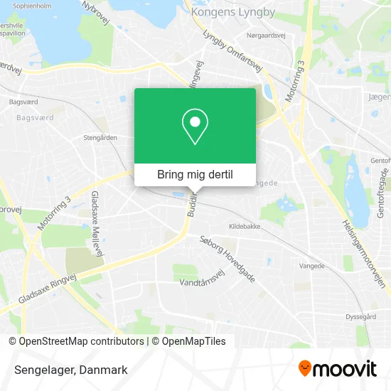 Sengelager kort