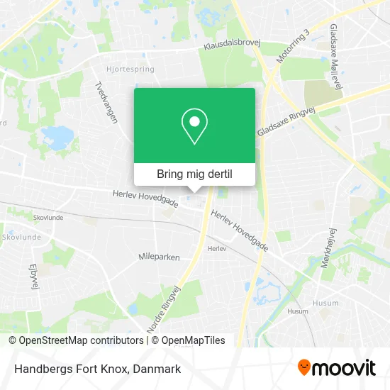 Handbergs Fort Knox kort