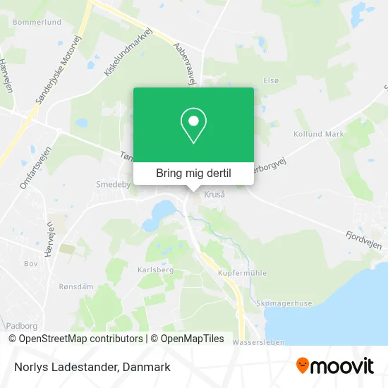 Norlys Ladestander kort