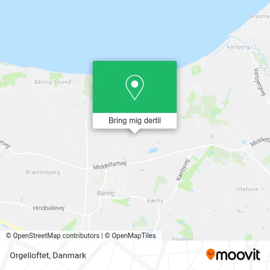 Orgelloftet kort
