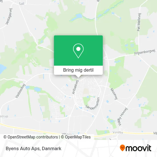 Byens Auto Aps kort