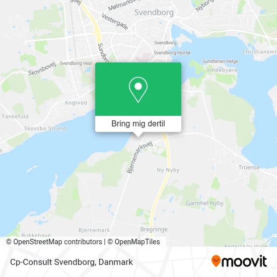 Cp-Consult Svendborg kort