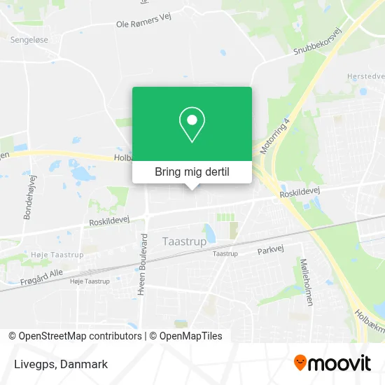 Livegps kort
