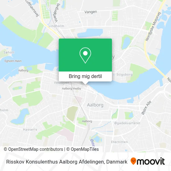 Risskov Konsulenthus Aalborg Afdelingen kort