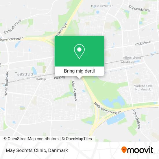 May Secrets Clinic kort