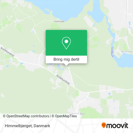 Himmelbjerget kort