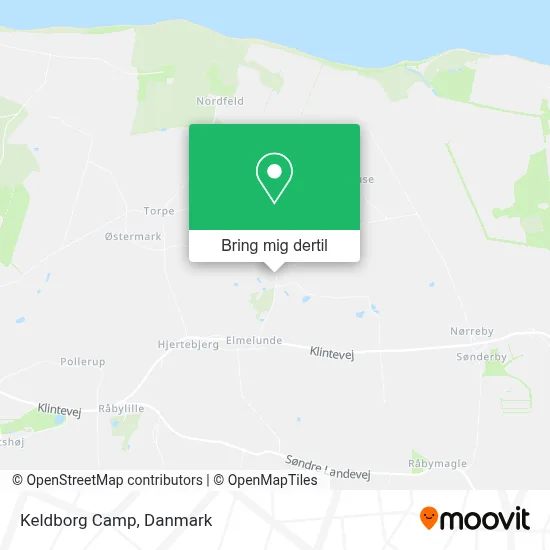 Keldborg Camp kort