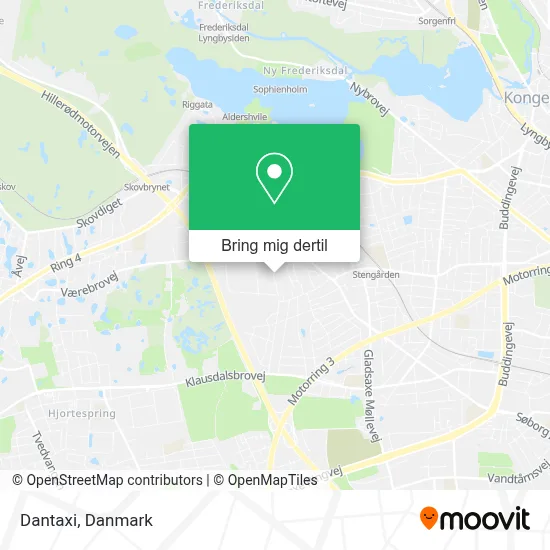 Dantaxi kort
