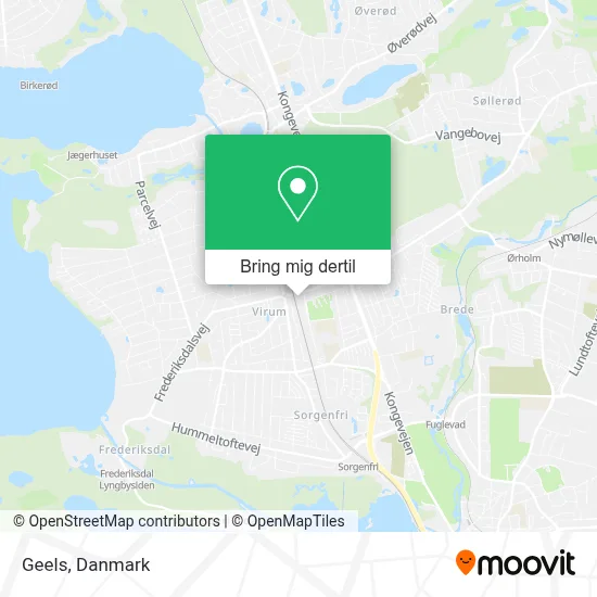 Geels kort
